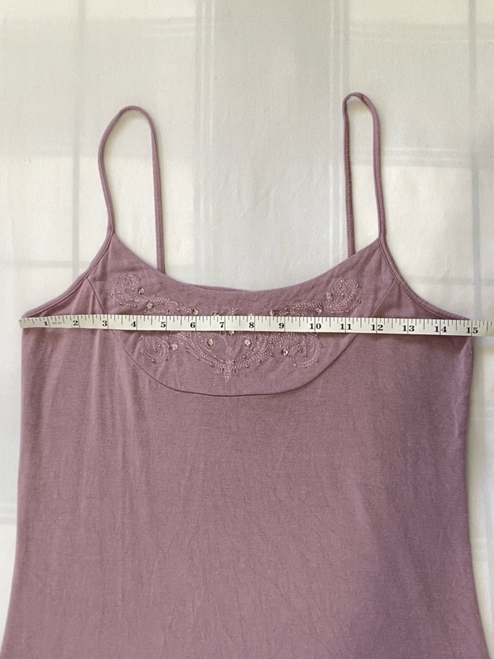 Y2K Lavender Purple Cami Tank Top - Picture 6 of 8